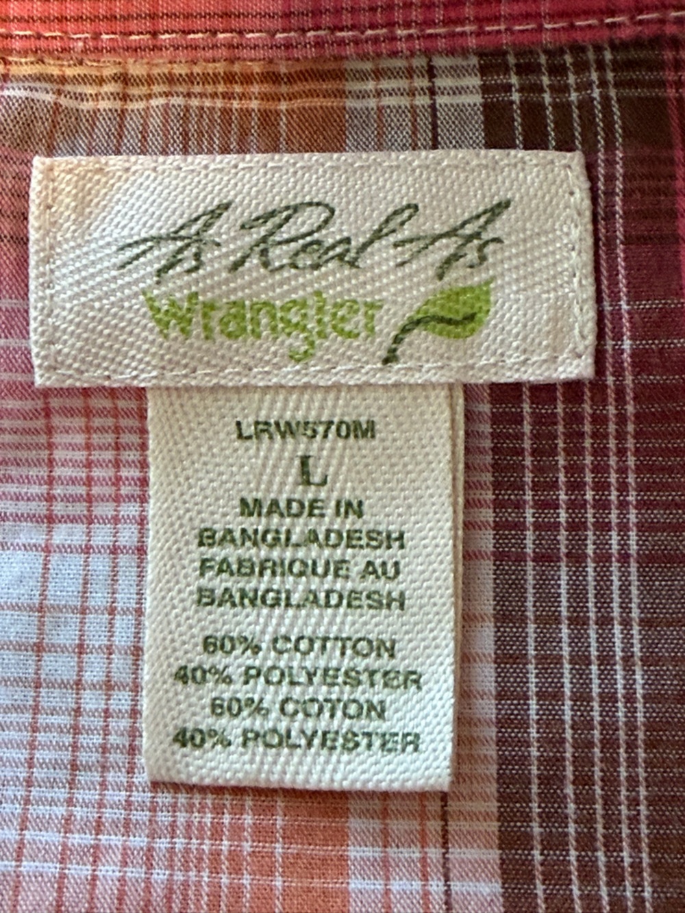 As Real As Wrangler Pearl Snap Women’s Western Shirt - Picture 3 of 8